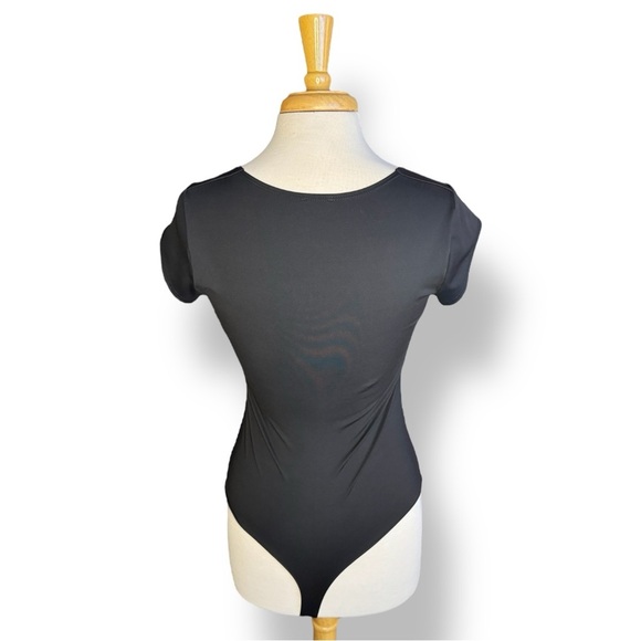 Intimately Free People Black Square Neck Bodysuit - Picture 3 of 4